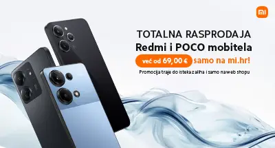 Totalna rasprodaja - Redmi + POCO mobiteli