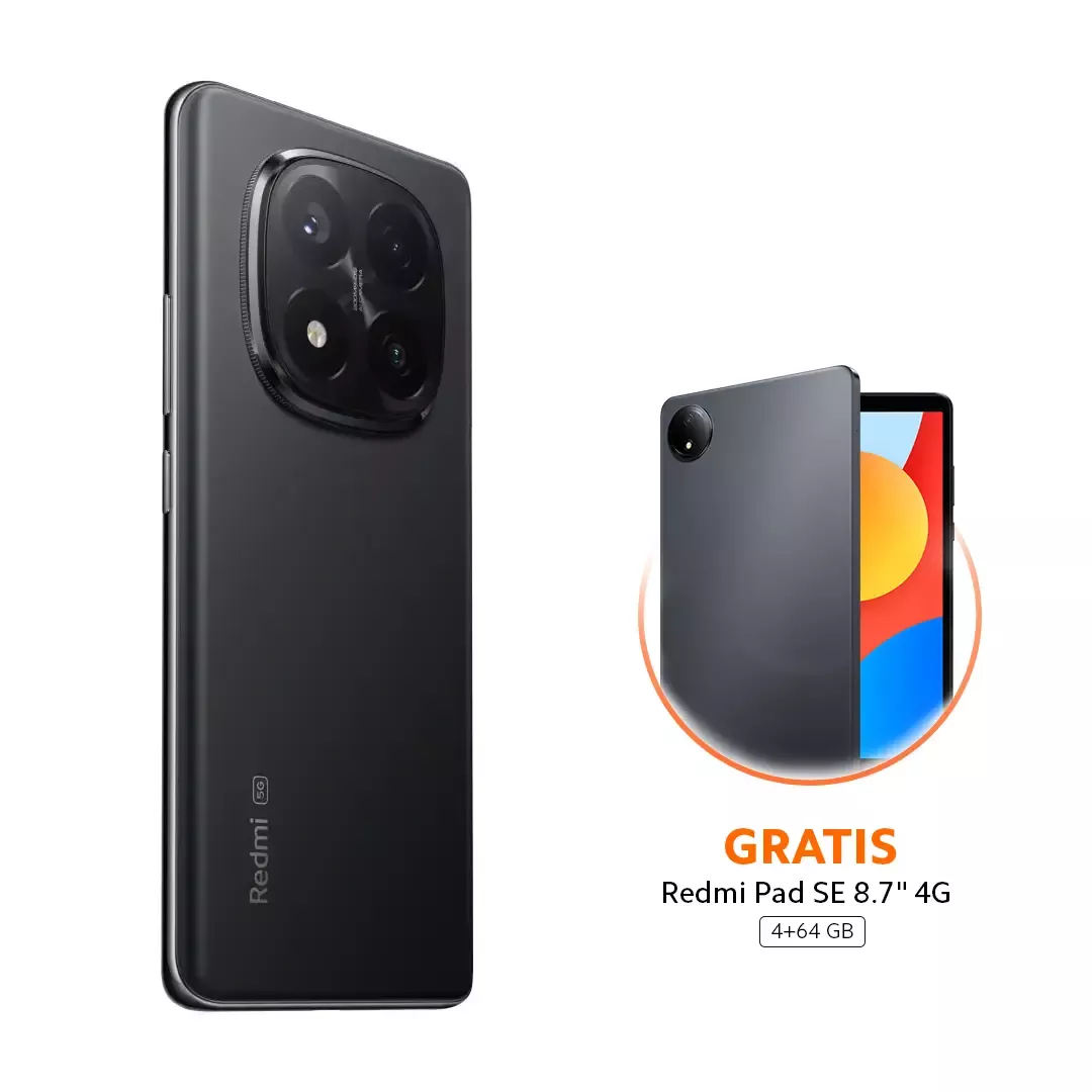 Redmi Note 14 Pro+ 5G - 8+256 GB Midnight Black