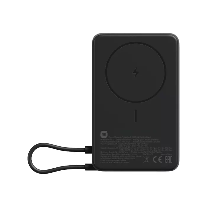 Xiaomi 33 W Magnetic Power Bank 10000 mAh with Built-in Stand (Gray) - Prijenosni punjač