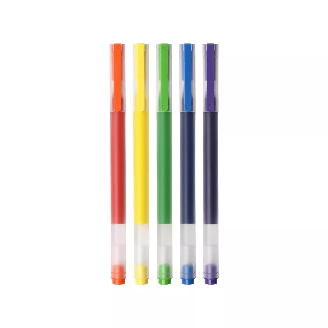 Xiaomi High-capacity Gel Pen (5) Color - Kemijske olovke