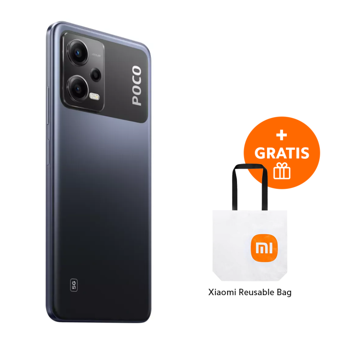 POCO X5 5G - 6+128 GB Black + Poklon