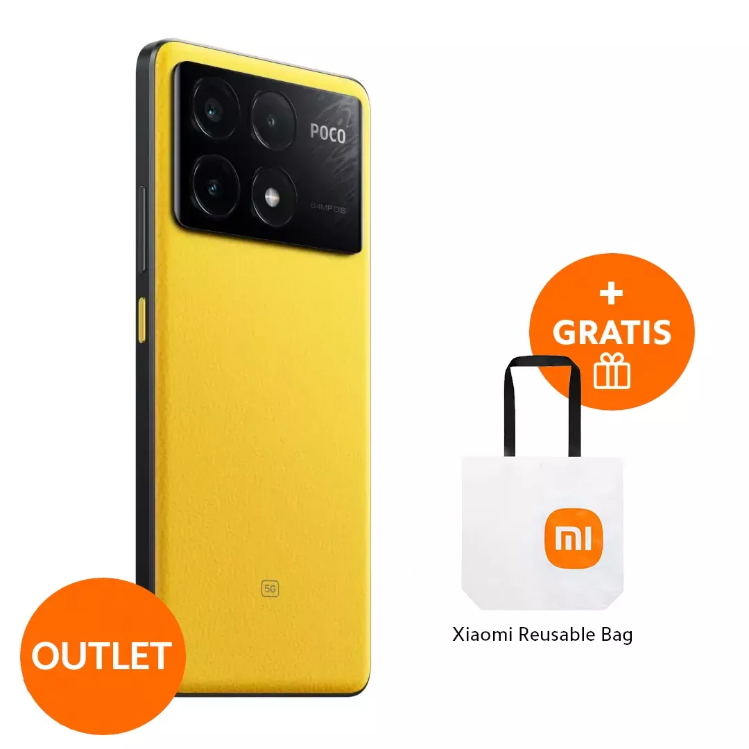 POCO X6 Pro 5G - 12+512 GB Yellow