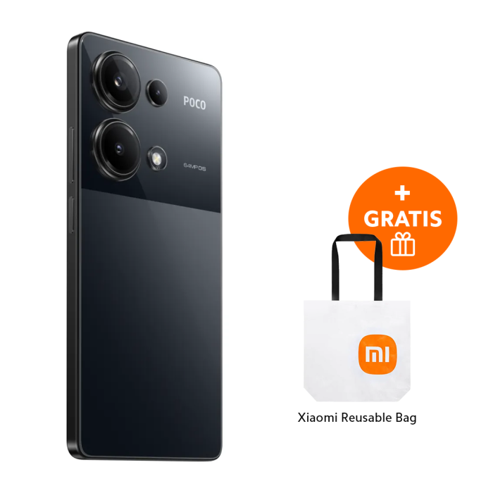 POCO M6 Pro 4G - 8+256 GB Black + Poklon