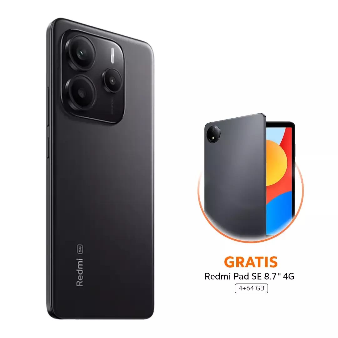 Redmi Note 14 5G - 8+256 GB Midnight Black