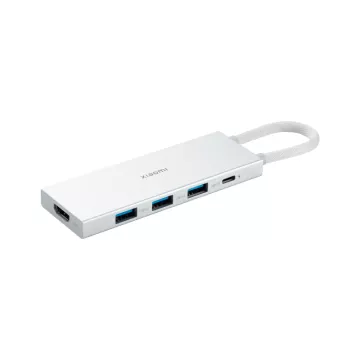 Xiaomi 5-in-1 Type-C Hub - Kabel i adapter
