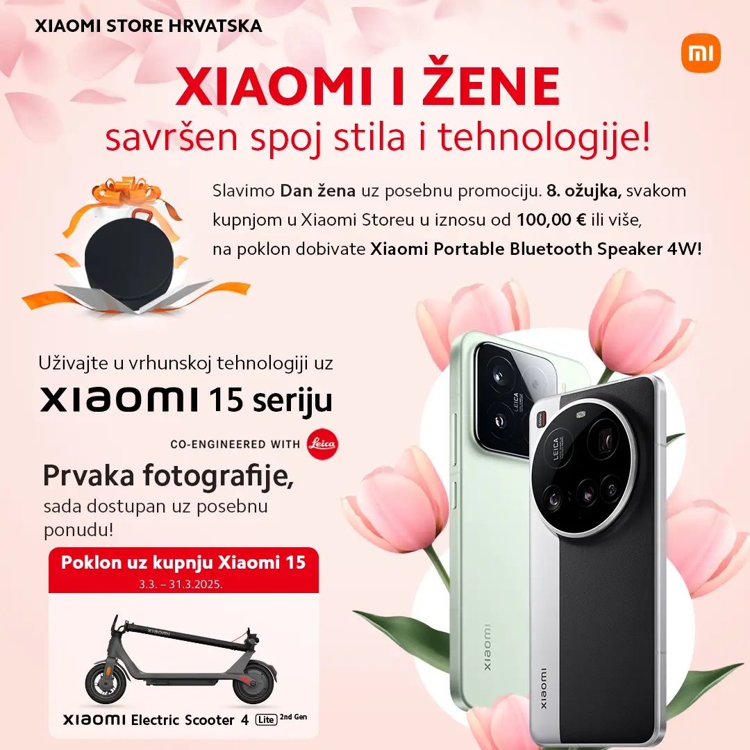 Xiaomi i žene - snaga stila i vrhunske tehnologije uz Xiaomi 15