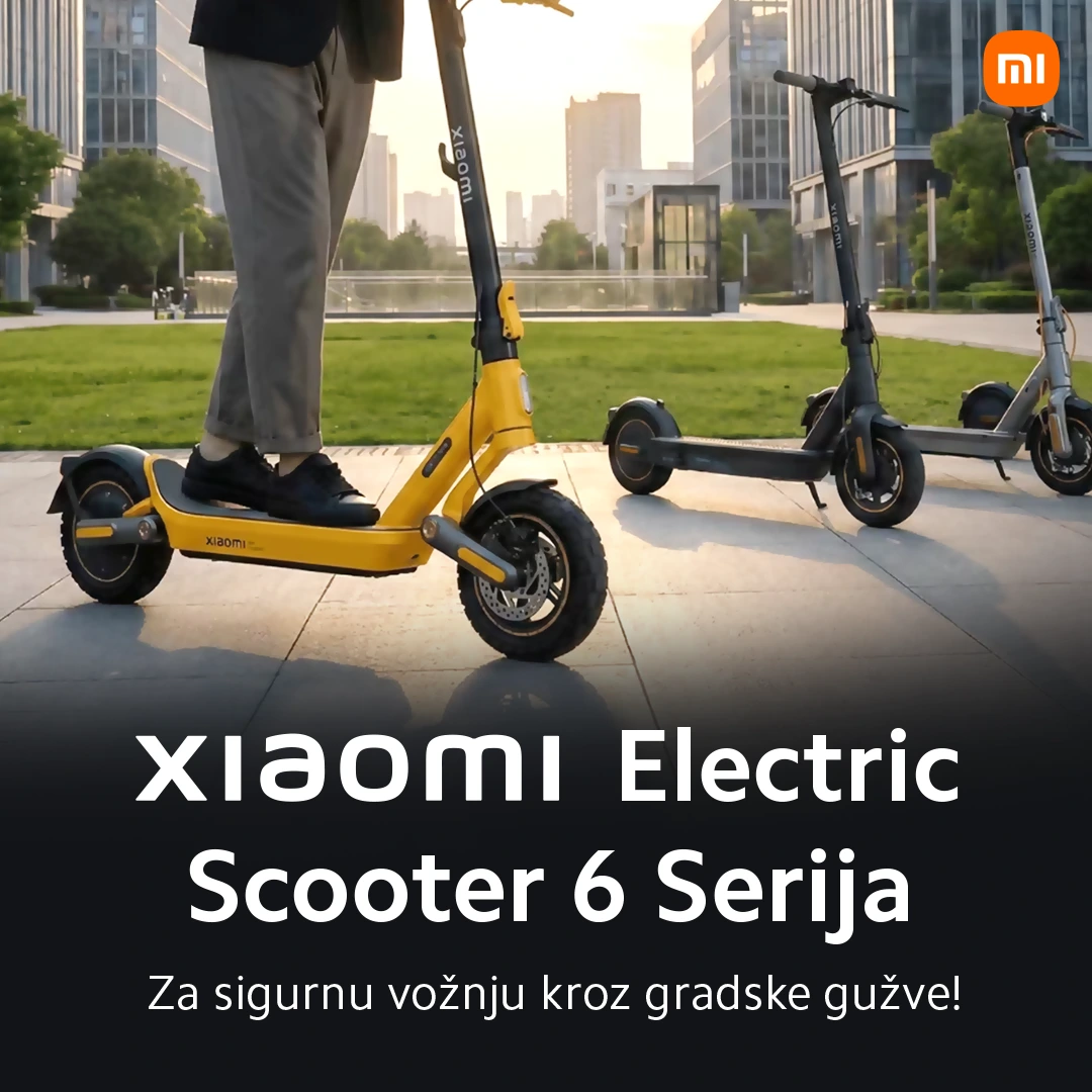 Xiaomi Electric Scooter 6 - pravi izbor za kretanje po gradu